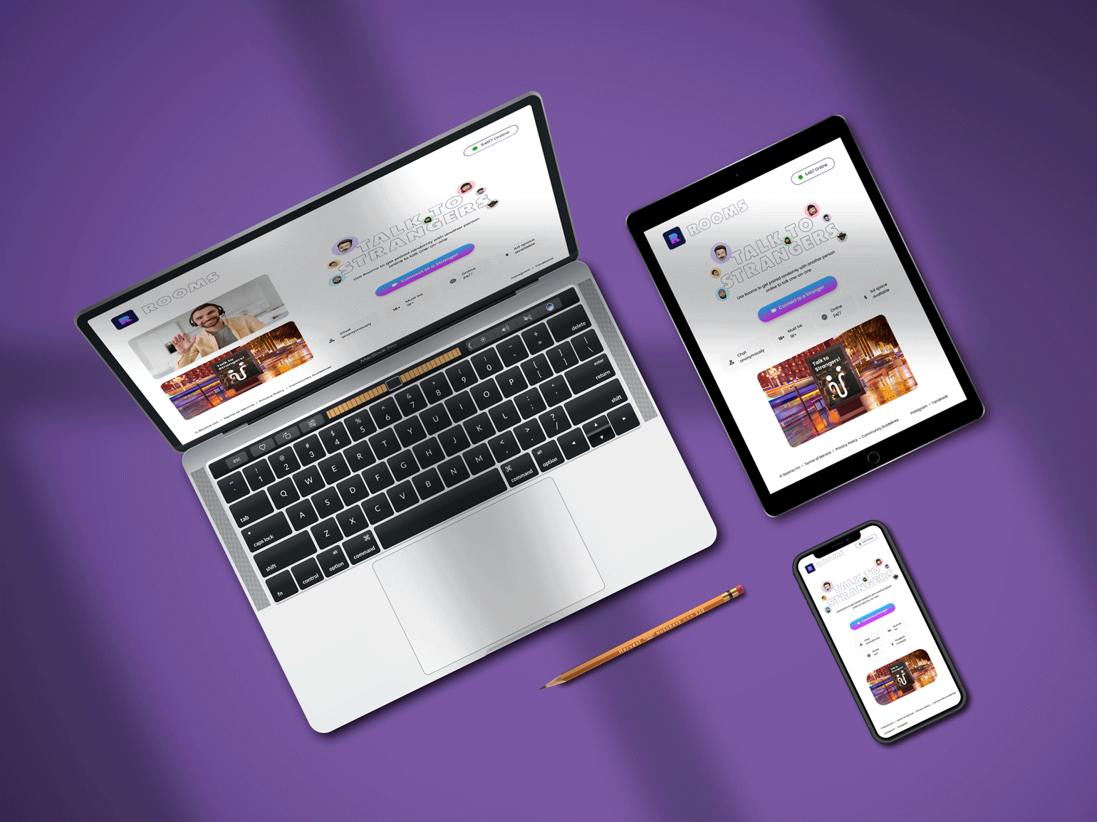 Devices-Top-View-Mockup